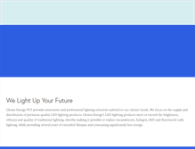 Tablet Screenshot of glomaenergy.com